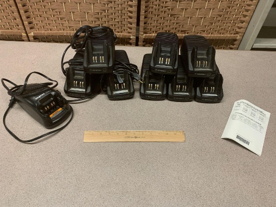 Motorola NTN7209A & Impres Battery Chargers - 9pcs
