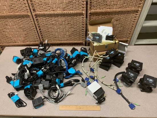 NTI Xtendex V VGA Video Extenders via CAT5 - 600ft - 15pcs