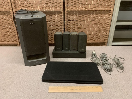 Sony Home Theater Surround Sound Speakers / Satellite Speakers / Subwoofer / Center