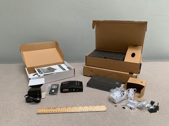 Kramer VP-417 & Black Box AC328A-R3 Video Converters - 4pcs
