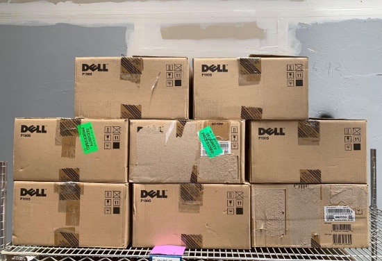 Dell 6VY32 P190St 1280 x 1024 19in LCD VGA / DVI Monitor with Stands - 8pcs NEW