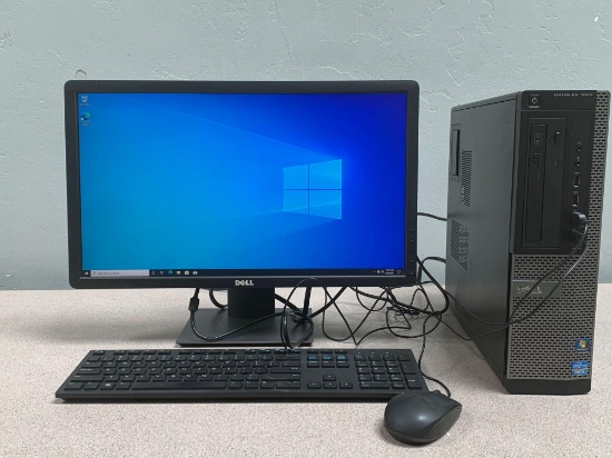 Dell Optiplex 7010 22" LCD Intel i7-3770 3.4GHz 8GB 1TB Desktop Computer