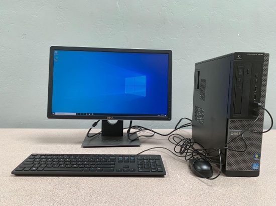Dell Optiplex 7010 22" LCD Intel i7-3770 3.4GHz 8GB 1TB Desktop Computer