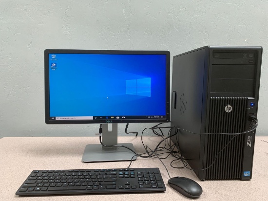 IBM Z220 Workstation Intel i7-3770 3.4GHz 16GB 1TB Win 10 Pro Desktop Computer w/LCD