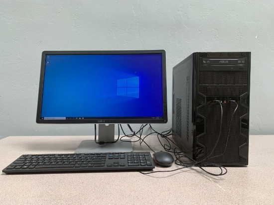 Custom PC 22in LCD Intel i5-4440 3.10GHz 8GB 1TB Win 10 Pro Desktop Computer