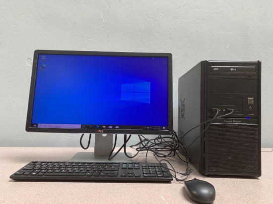 Custom PC 22in LCD Intel i5-2400 3.1GHz 8GB 1TB Win 10 Pro Desktop Computer