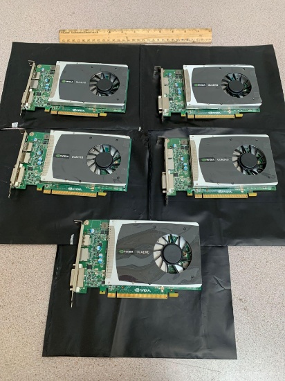 PNY / nVidia Quadro Computer Video Graphic Cards - 5pcs