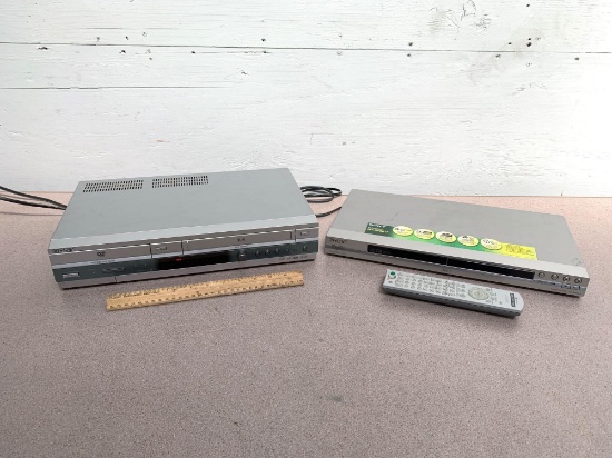 Sony SLV-D560P DVD / VCR Combo & Sony DVP-NS501P CD/DVD Player