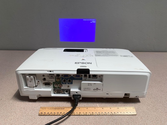 Epson H396A PowerLite D6155W HDMI LCD Projector 3500 Lumens