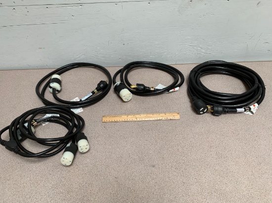 Heavy Duty Power Extension Cords - 4pcs
