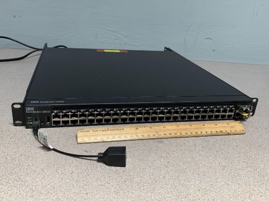 IBM / Lenovo RackSwitch G8052 48ports Gigabit Switch with 4 SFP+ 10 Gigabit Ports