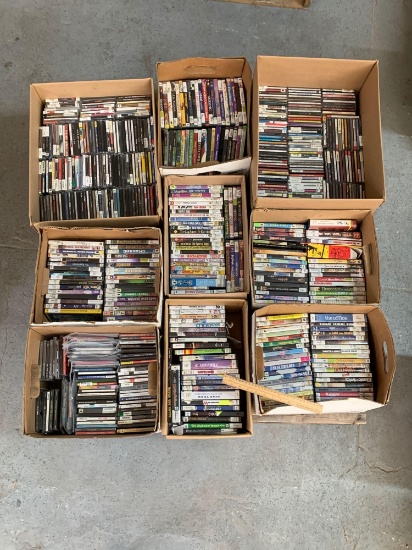 Mixed DVD's & CD's / DVD Movies / Music CD's