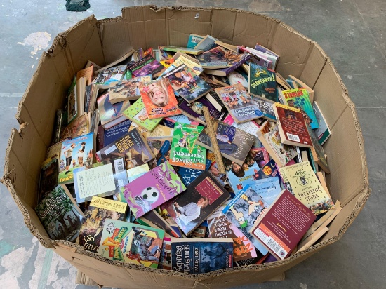 Gaylord Box with Books / Novels