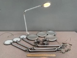 HumanScale Element Disk Task Light / LED Desk Lamps