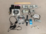 Assorted Electronics / Sony Digital Cameras / Ipod / Headphones / Voice Recorder