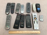 Assorted Infrared Remotes - 13 pcs