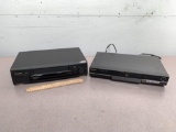 Panasonic AG-2550 HQ Super VHS Player & DMR-E30 DVD Recorder / Player - 2 pcs