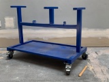 Portable Rolling Metal Workbench Base 45 x 24 x 31