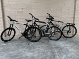 Smith & Wesson Adult Mens Custom Police Mountain Bikes / Bicycles - 3pcs