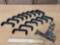 Aluminum Cabinet Handles & Steel Leg Screws - 18pcs