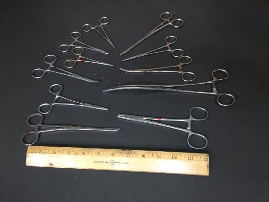 Surgical Instruments Wire Pulling / Meniscus Grasping Forceps - 9pcs
