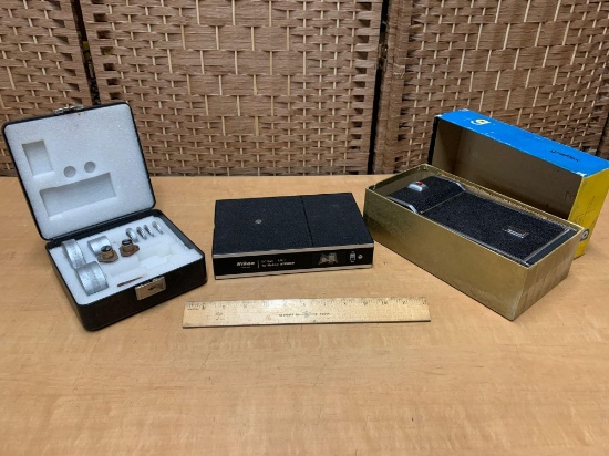 Polarod Camera / Nikon DC Unit & Vintage Leitz Parts