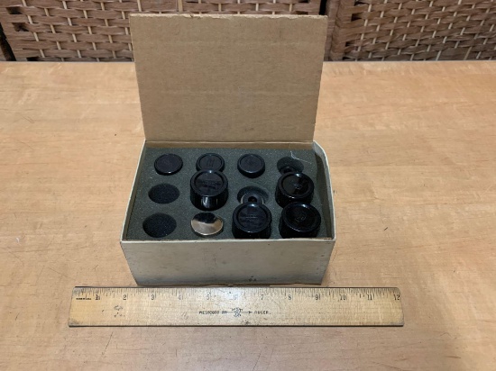 Microscope Objective Lenses 40x 10x 63x 50x 100x - 10pcs