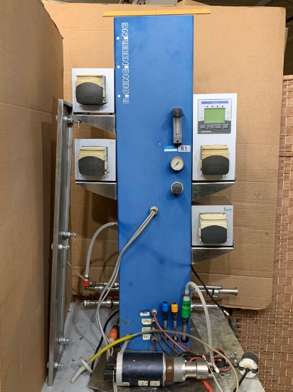 KLF Bioengineering Bioreactor / Fermenter Feeder w/ 4 Peristaltic Pumps & Peripex Controller