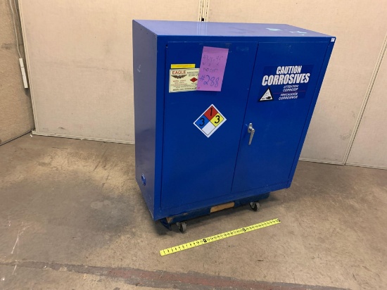 Eagle CRA-12 30gal Acid & Corrosive Storage Cabinet 43 x 18 x 44