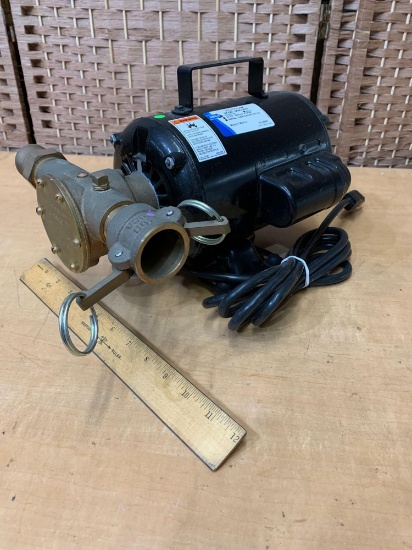 Jabsco 6050 Bronze Utility Pump 3/4 HP 115/230VAC