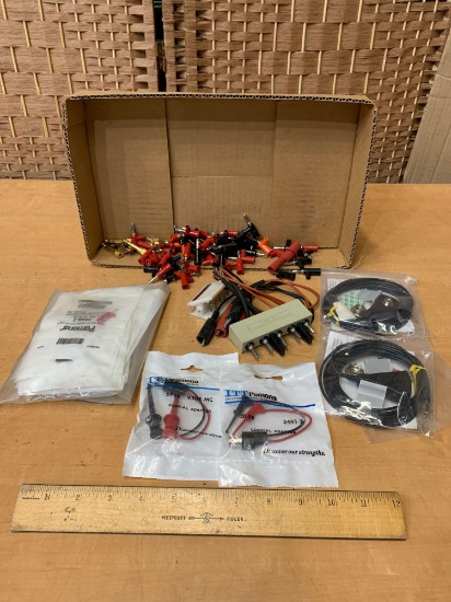 Antistatic Wrist Strap / Pin Tip Plugs / Coaxial Adapters / Test Leads / Banana Adapters