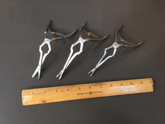 V.Mueller RH-2420 & Storz N3090 Surgical Instruments Septum Forceps - 3pcs