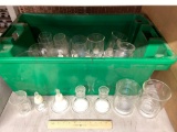 Miscellaneous Laboratory Glassware / Funnels / Beakers / 40pcs