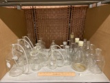 Miscellaneous Laboratory Glassware / Flasks with Vacuum Hose Barb Fitting - 20pcs