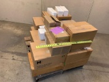 Mixed Pallet of New Laboratory Consumables / Millipore Capsules / Pipets / Culture Tubes / Syringes