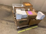Mixed Pallet of New Laboratory Consumables Pipets / Glass Tubes / Filters
