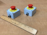 Industrial Emergency Stop Buttons - 2pcs