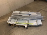 Pallet of 80/20 Aluminum / White Powder Coated Sheets / Stainless Hinges 345lbs