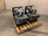 Dayton 4C119 Blower Duct Fan 10 5/8in Wheel Diameter w/ Dayton 1.5HP AC Motors - 2pcs