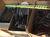 Assorted Aviation Tool LotAllen Wrenches, Chip Chasers, Go No Go Gauges