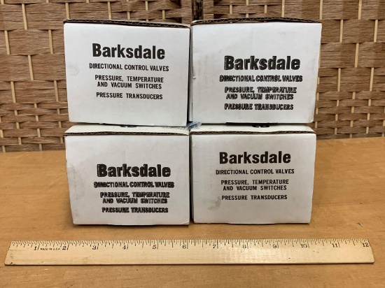 Barksdale D1T-A80SS Diaphragm Pressure Switches - 4pcs