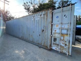 #1 - 40' STEEL HIGH CUBE Shipping Container - 40 foot - LOCATED in LAKESIDE 92040