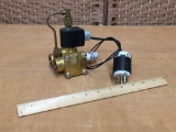 Parker Skinner 73312BN4UNJ0 3 Way Brass Solenoid Valve / Pressure Vessel