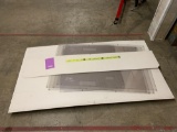 Assorted Clear / White Plexiglass And Poly Sheets