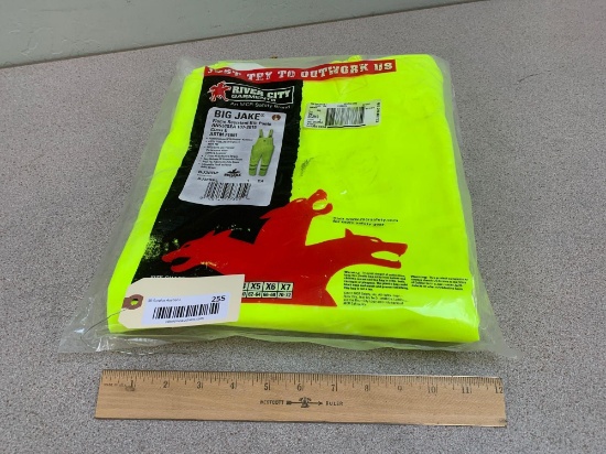 Big Jake Flame Resistant Bib Pants Size Small