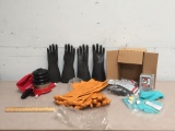Industrial Gloves / Chemtronics Optic Prep Wipes / Salisbury G99 Glove Inflator