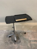 Adjustable Rolling Bedside Food / Laptop Tray