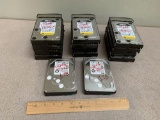 Western Digital WD Enterprise Storage & Dell 1TB SATA Hard Drives w/ SuperMicro Caddies - 14pcs