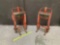 Rol-A-Lift M Movers Lift Pallet Jack / Machine Dollies 2000lbs - 2pcs