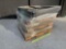 Vertical Wire Display Rack Shelves & Plastic Pans